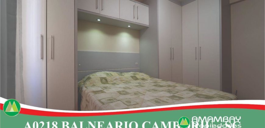 A0218 DEPARTAMENTO EN BALNEARIO CAMBORIÚ – ALQUILER POR TEMPORADA