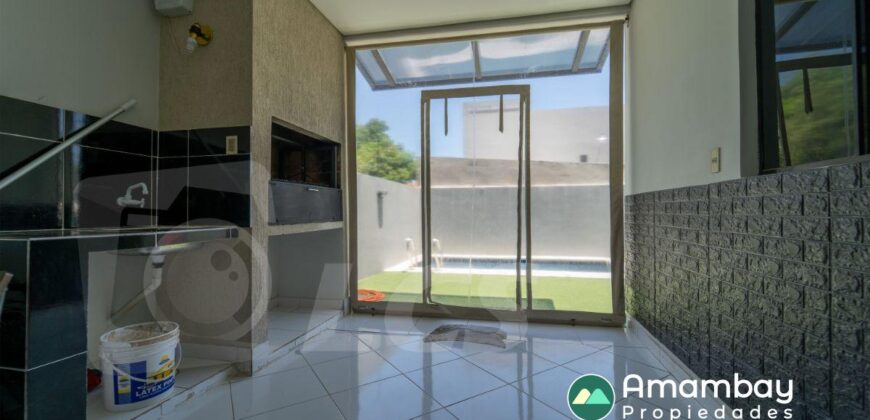 A0217 ALQUILO DÚPLEX EN LAMBARÉ, BARRIO MBACHIO