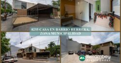 0255 CASA EN BARRIO HERRERA, ZONA MUNICIPALIDAD DE ASUNCIÓN