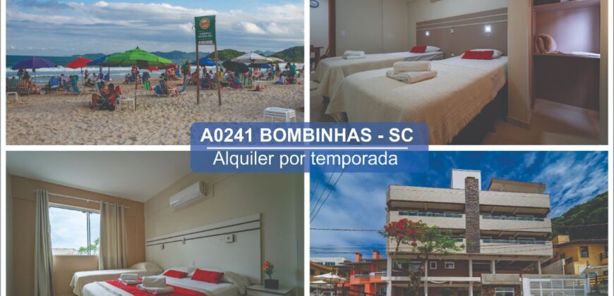 A0241 DEPARTAMENTO EN BOMBINHAS – ALQUILER POR TEMPORADA 