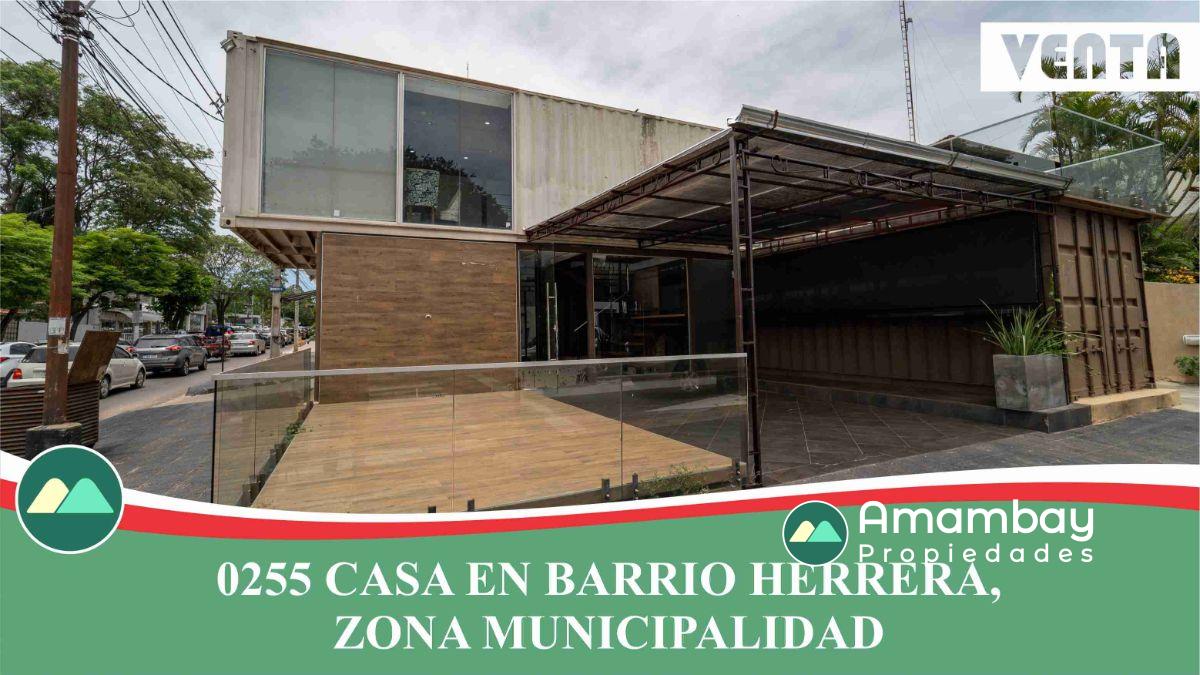 0255 CASA EN BARRIO HERRERA, ZONA MUNICIPALIDAD DE ASUNCIÓN