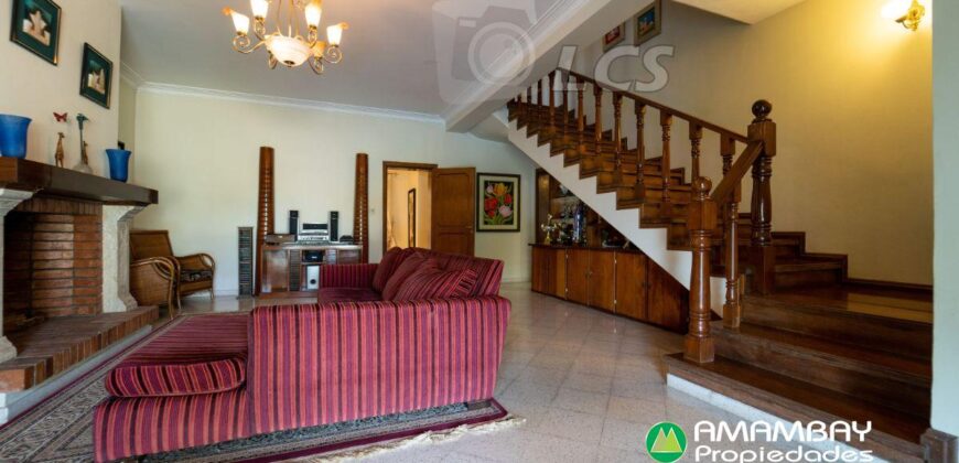 A0246 ALQUILO RESIDENCIA EN BARRIO RECOLETA, ZONA AVDA. CHOFERES DEL CHACO