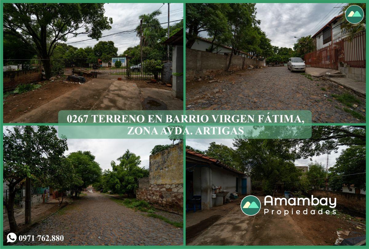 0267 TERRENO EN FRACCIÓN SAN JORGE, BARRIO VIRGEN DE FATIMA