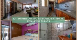 0271 DEPARTAMENTO EN BARRIO CATEDRAL, ZONA CASA PARANÁ