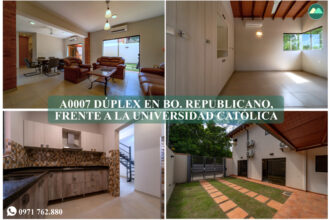 A0007 ALQUILO DUPLEX EN BARRIO REPUBLICANO, ZONA UCA