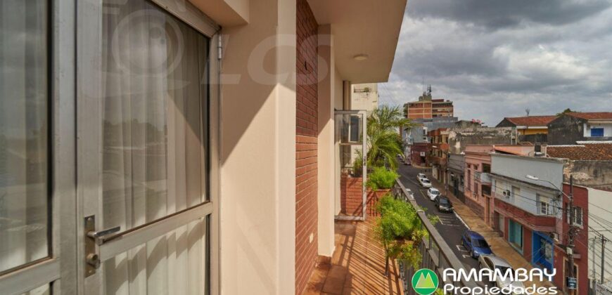 A0015 ALQUILO DEPARTAMENTO AMOBLADO EN ZONA CÉNTRICA DE ASUNCIÓN, BARRIO CATEDRAL