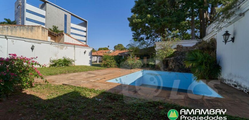 A0019 ALQUILO RESIDENCIA EN ASUNCIÓN,  BARRIO MARISCAL LÓPEZ