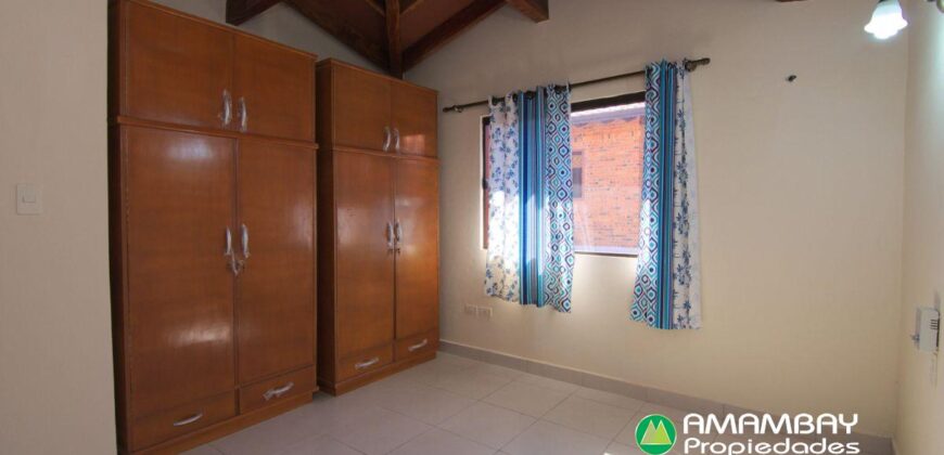 A0058 ALQUILO DÚPLEX EN BARRIO ITÁ ENRAMADA, ZONA AVDA. PERON