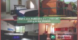 0569 CASA PAREADA EN LAMBARE, ZONA AVDA. PERÓN