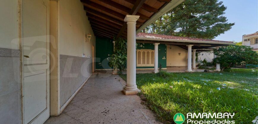 A0019 ALQUILO RESIDENCIA EN ASUNCIÓN,  BARRIO MARISCAL LÓPEZ