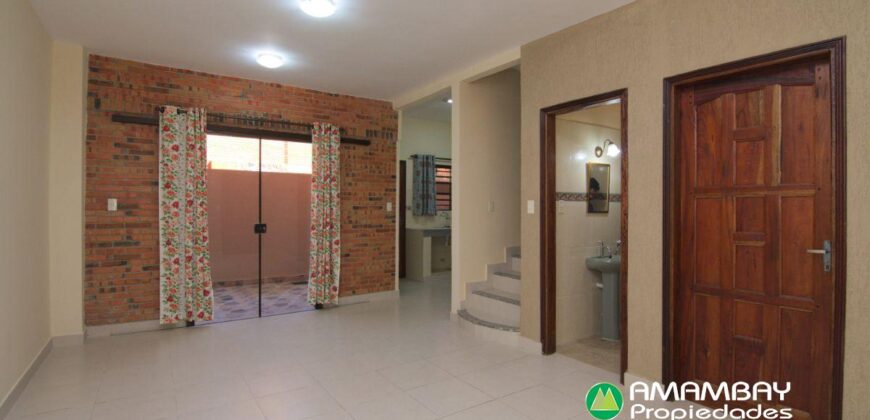 A0060 ALQUILO DÚPLEX EN ITA ENRAMADA, ZONA AVDA. PERON