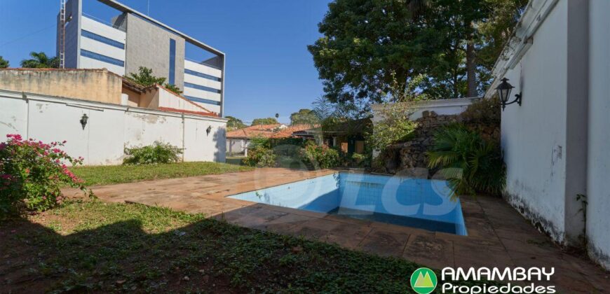 A0019 ALQUILO RESIDENCIA EN ASUNCIÓN,  BARRIO MARISCAL LÓPEZ