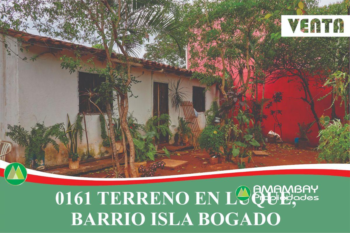 0161 TERRENO EN LUQUE, BARRIO ISLA BOGADO