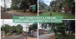0095 TERRENO EN LAMBARÉ, BARRIO SANTA LUCÍA