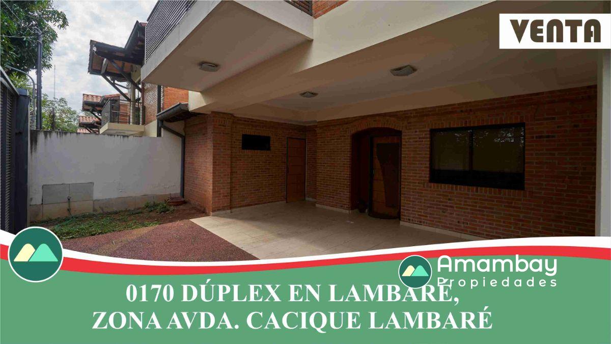 0170 CASA EN LAMBARÉ, ZONA AVDA. CACIQUE LAMBARÉ
