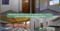 0309 DEPARTAMENTOS EN BARRIO BELLA VISTA, ZONA AVDA. SANTÍSIMO SACRAMENTO