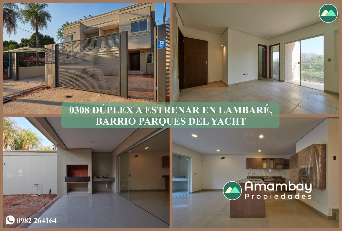 0308 DÚPLEX EN LAMBARÉ, BARRIO PARQUES DEL YACHT
