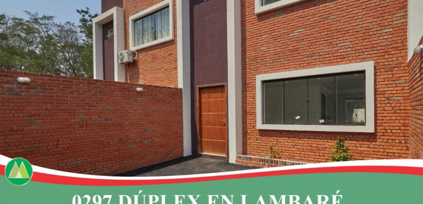 0297 DÚPLEX EN LAMBARÉ, BARRIO PUERTO PABLA