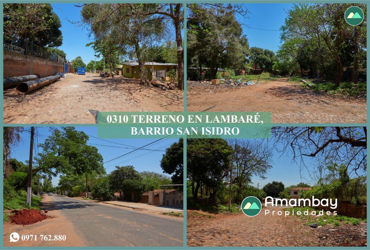 0310 TERRENO EN LAMBARÉ, BARRIO SAN ISIDRO