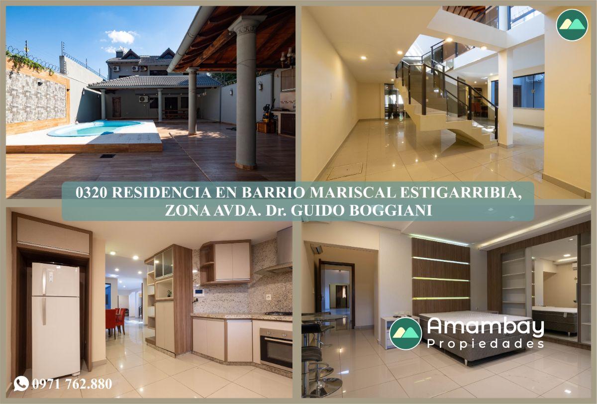 0320 RESIDENCIA EN BARRIO MARISCAL ESTIGARRIBIA, ZONA AVDA. BOGGIANI