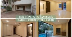 0314 DÚPLEX EN LAMBARÉ, BARRIO PARQUES DEL YACHT