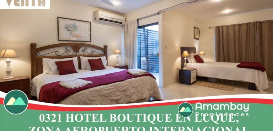 0321 HOTEL BOUTIQUE EN LUQUE, BARRIO LOMA MERLO