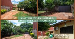 0335 TERRENO EN LAMBARÉ, BARRIO MBACHIO