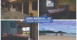 A0261 DEPARTAMENTO EN MARISCAL, BOMBINHAS – ALQUILER POR TEMPORADA