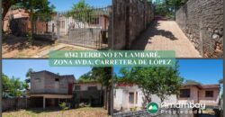 0342 TERRENO EN LAMBARÉ, BARRIO PUERTO PABLA