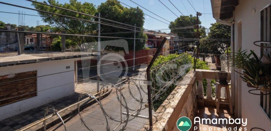 0349 CASA EN BARRIO OBRERO, A POCOS MINUTOS DEL CENTRO DE ASUNCIÓN