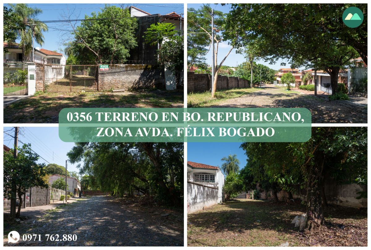 0356 TERRENO EN ASUNCIÓN, BARRIO REPUBLICANO