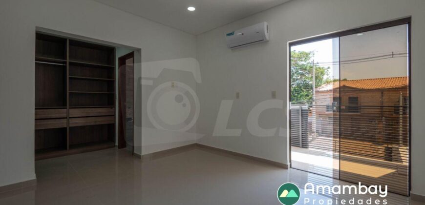 0353 DÚPLEX A ESTRENAR EN LAMBARÉ, BARRIO SANTO DOMINGO