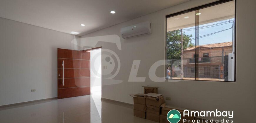 0353 DÚPLEX A ESTRENAR EN LAMBARÉ, BARRIO SANTO DOMINGO
