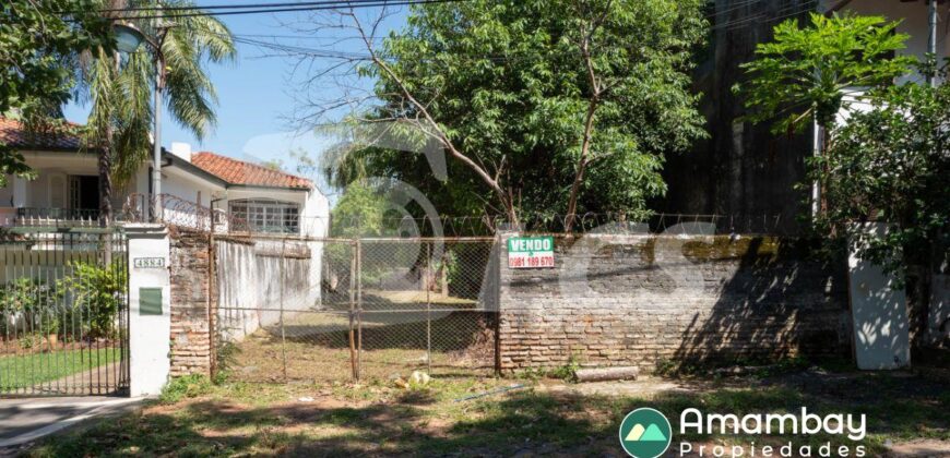 0356 TERRENO EN ASUNCIÓN, BARRIO REPUBLICANO
