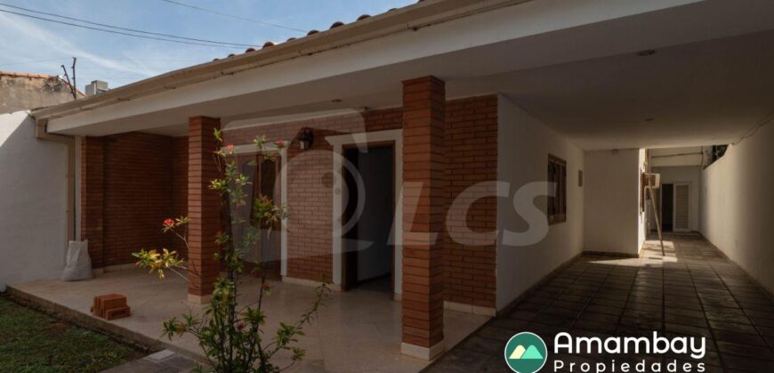 A0269 ALQUILO CASA EN BARRIO SAN CRISTOBAL, ZONA AVDA. MARISCAL LÓPEZ