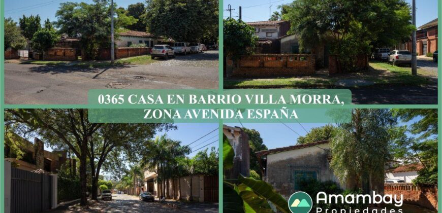 0365 CASA EN BARRIO VILLA MORRA, ZONA AVDA. ESPAÑA