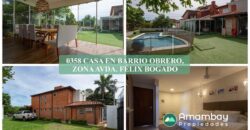 0358 CASA EN BARRIO OBRERO, ZONA AVDA. FÉLIX BOGADO