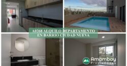 A0268 ALQUILO DEPARTAMENTO, BARRIO CIUDAD NUEVA
