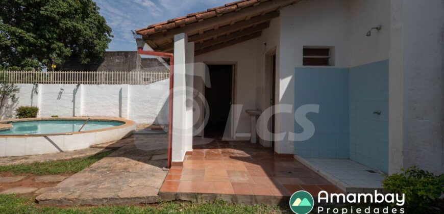 A0269 ALQUILO CASA EN BARRIO SAN CRISTOBAL, ZONA AVDA. MARISCAL LÓPEZ