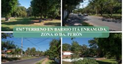 0367 TERRENO EN BARRIO ITA ENRAMADA, ZONA AVDA. PERÓN