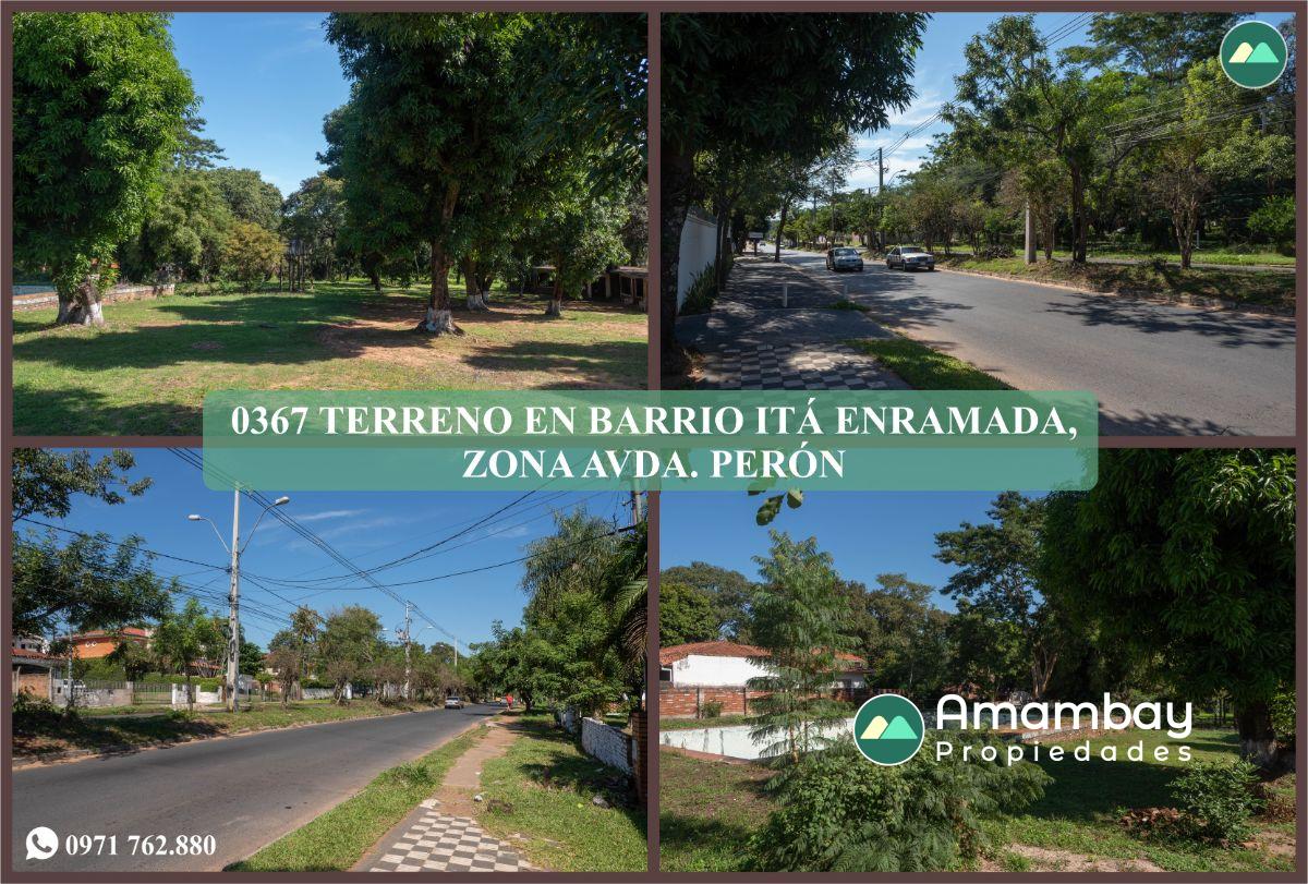 0367 TERRENO EN BARRIO ITA ENRAMADA, ZONA AVDA. PERÓN