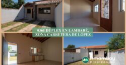 0361 DÚPLEX EN LAMBARÉ, BARRIO PUERTO PABLA