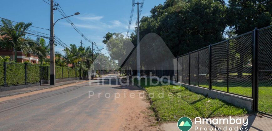 0368 TERRENO EN LAMBARÉ, ZONA YACHT Y GOLF CLUB PARAGUAYO