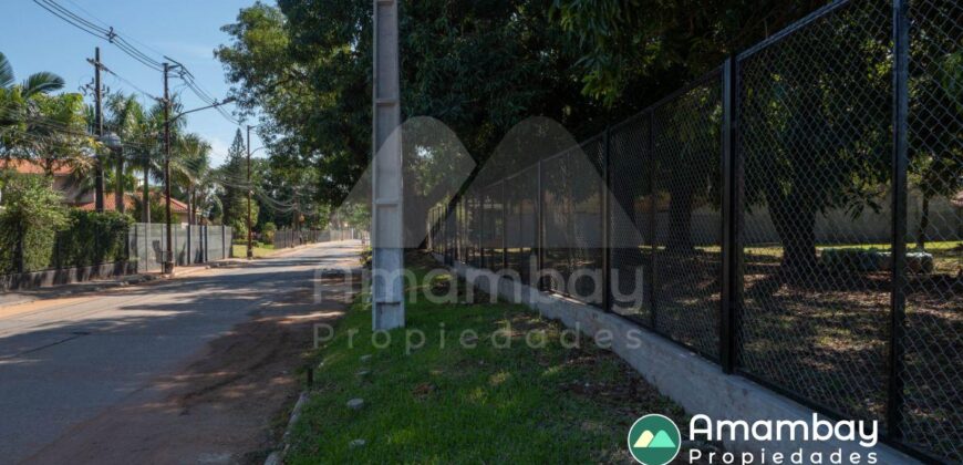 0368 TERRENO EN LAMBARÉ, ZONA YACHT Y GOLF CLUB PARAGUAYO