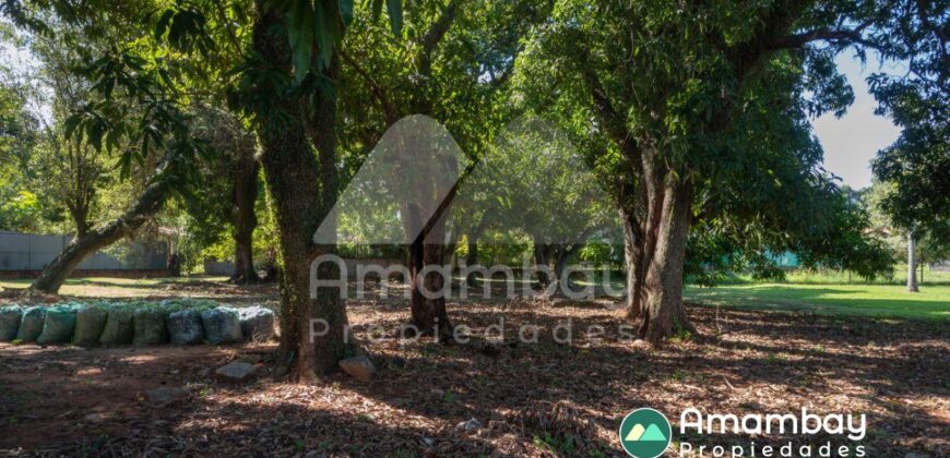 0368 TERRENO EN LAMBARÉ, ZONA YACHT Y GOLF CLUB PARAGUAYO