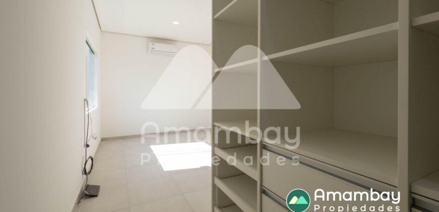 A0285 ALQUILO DÚPLEX EN LAMBARÉ, ZONA YACHT Y GOLF CLUB