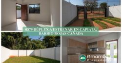 0379 DÚPLEX A ESTRENAR EN CAPIATÁ, BARRIO ROJAS CAÑADA