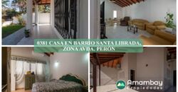0381 CASA EN BARRIO SANTA LIBRADA, ZONA AVDA. PERÓN