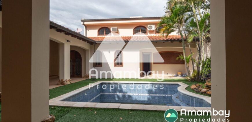 A0286 ALQUILO CASA EN BARRIO REPUBLICANO, ZONA AVDA. FÉLIX BOGADO
