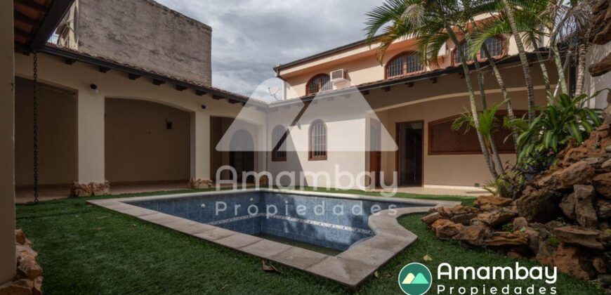 A0286 ALQUILO CASA EN BARRIO REPUBLICANO, ZONA AVDA. FÉLIX BOGADO